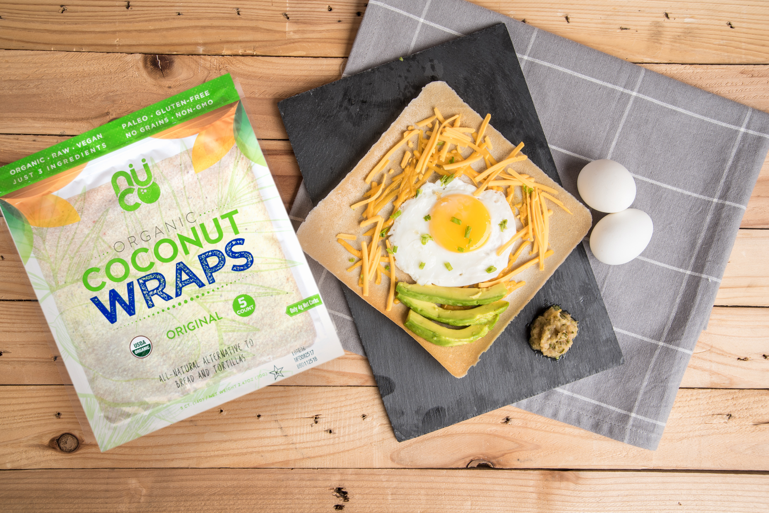 NUCO Coconut Wraps dish