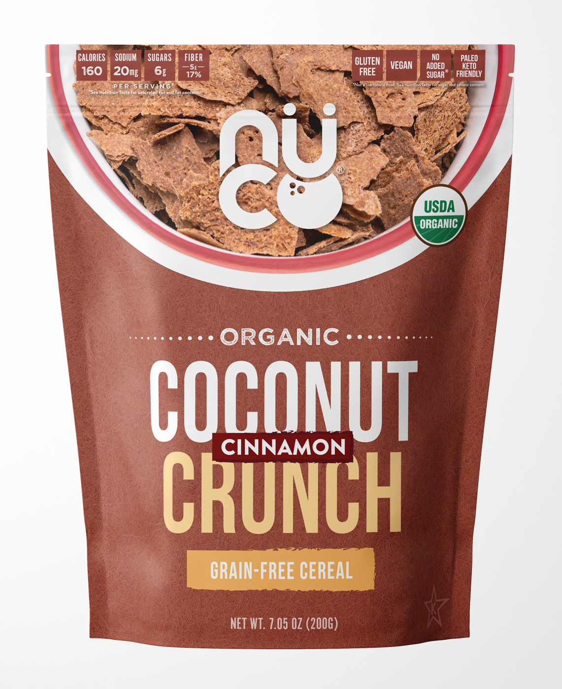 NUCO Coconut Crunch Cinnamon