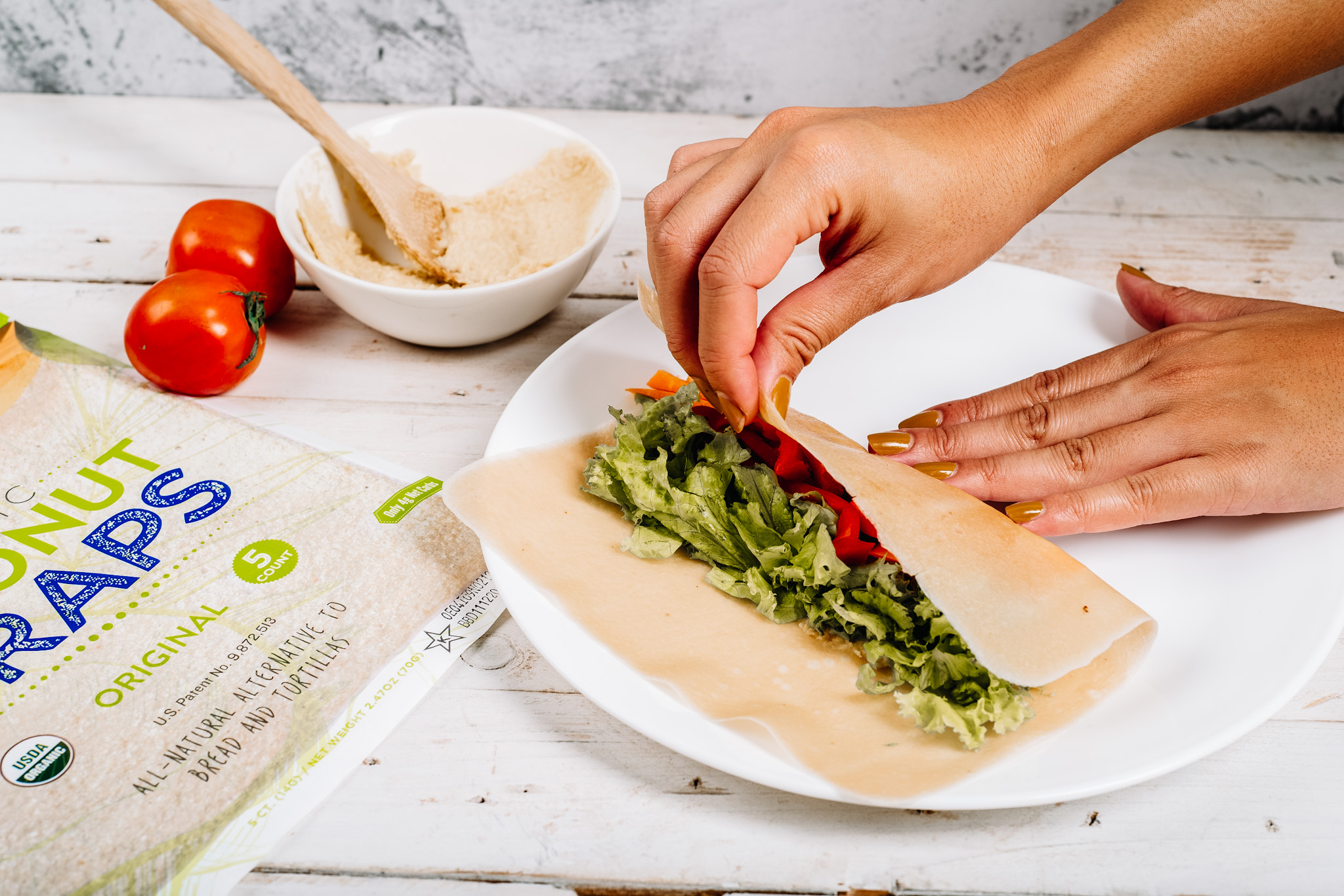 NUCO Coconut Wraps lifestyle